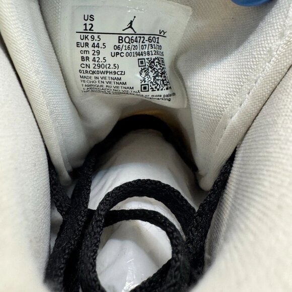 RARE 🚀 Size 12 - Air Jordan‎ 1 Mid Gym Red White Black Bred Women BQ6472 601 - Picture 8 of 11